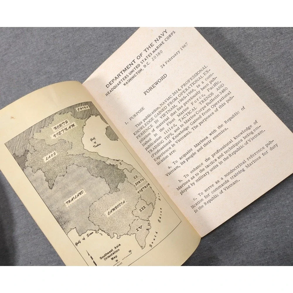 Professional Knowledge NAVMC 2614 From‎ Operational Experience in Vietnam 1967